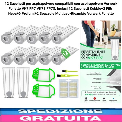Sacchetti aspirapolvere per - 12,