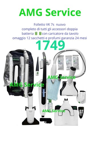 Vorwerk folletto vk7s completa - folletto,