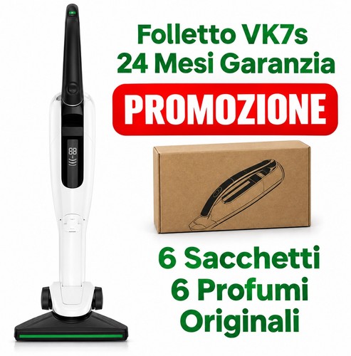 Vorwerk folletto vk7s nuovo - vorwerk,