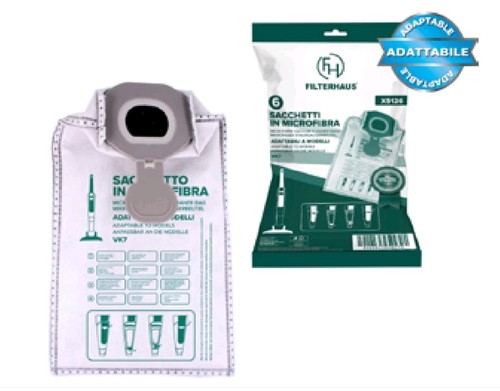 Sacchetti compatibili per - 6,